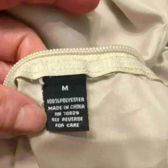 Mens Rue 21 windbreaker jacket with hood (no drawstring) graphics pockets size M - Picture 14 of 15